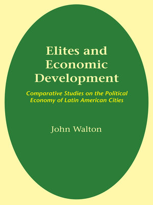 cover image of Elites and Economic Development